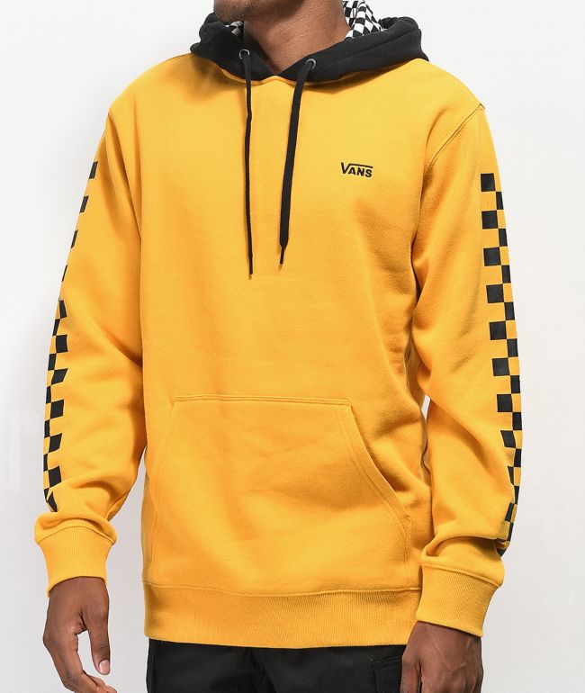 mustard vans hoodie